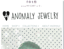 Tablet Screenshot of anomalyjewelry.com
